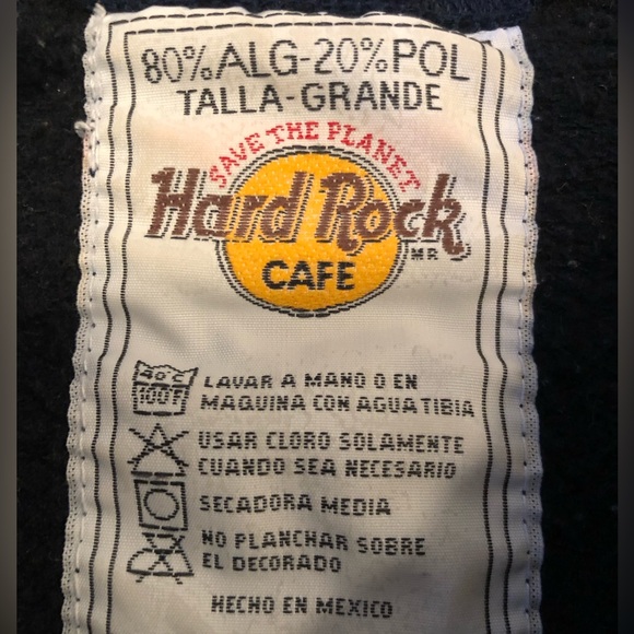 Vintage Embroidered Hard Rock Café ACAPULCO Sweatshirt Crewneck - Picture 3 of 4